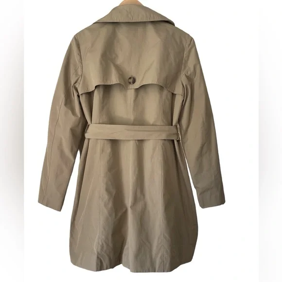 Short trench coat women’s size large - Picture 2 of 9